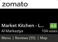 Market Kitchen Menu, Reviews, Photos, Location and Info - Zomato