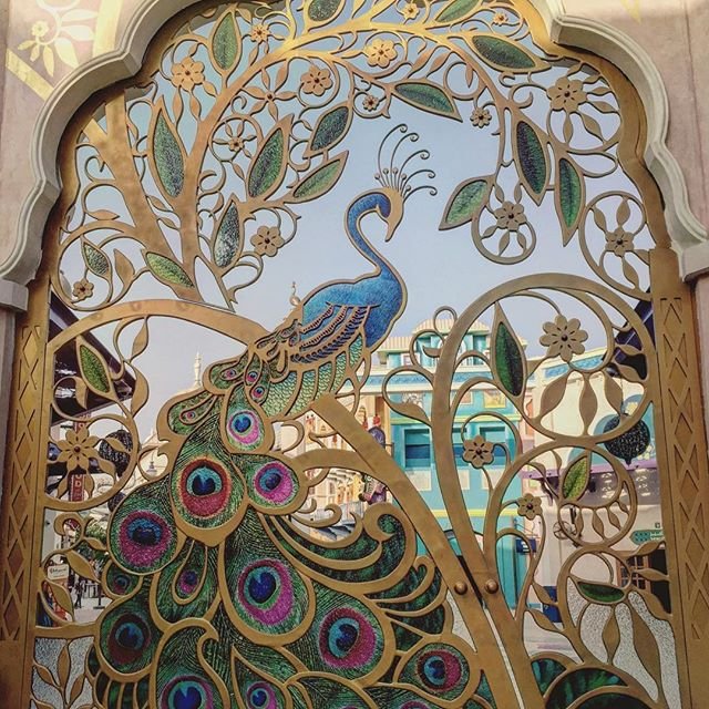 Stunning theming at the newly opened @bollywoodparksdubai