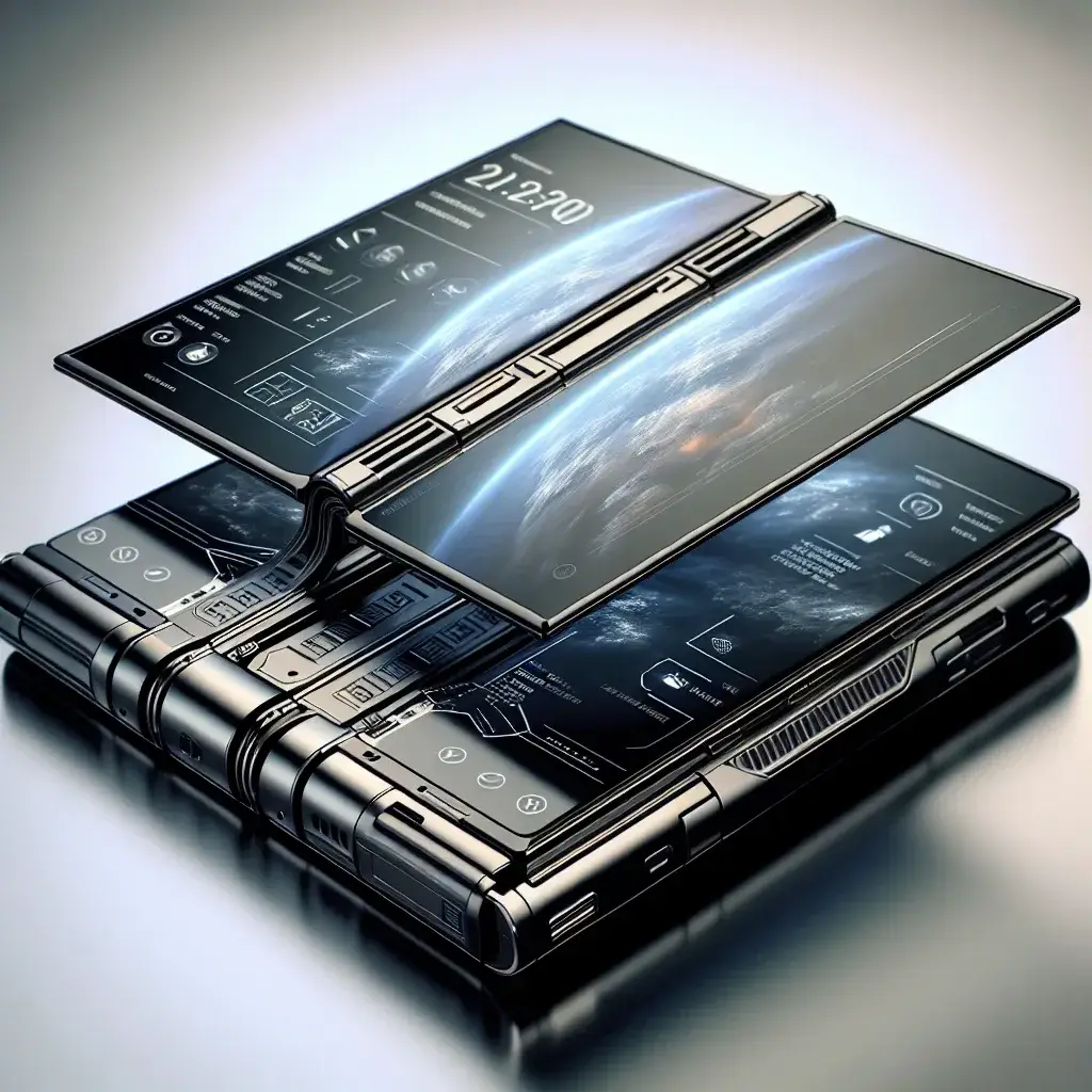 "Samsung Galaxy Z Fold 7 smartphone showcasing enhanced durability features with a sleek design and foldable display, highlighting the upcoming improvements in materials and technology."