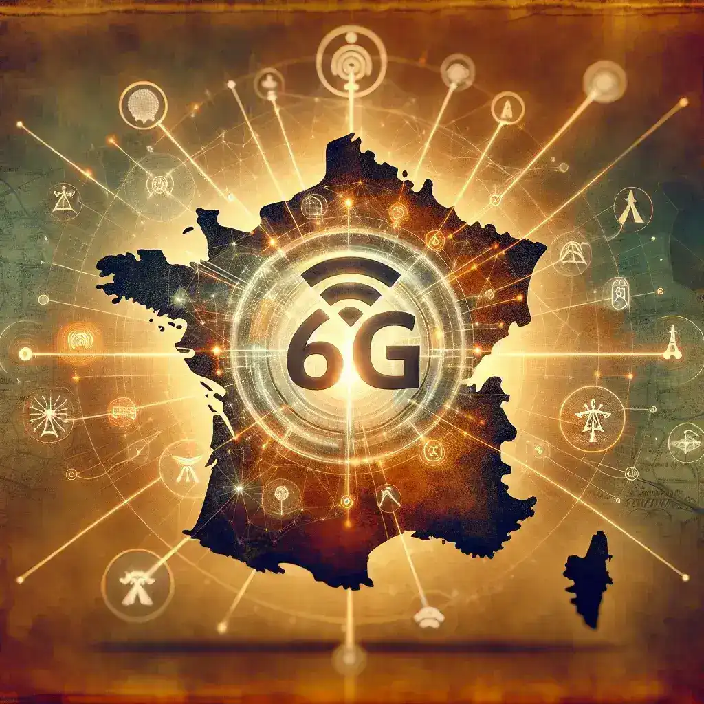 "France and allies showcase advancements in open-source 6G technology, highlighting a significant shift in wireless communication, representing innovation in telecommunications."